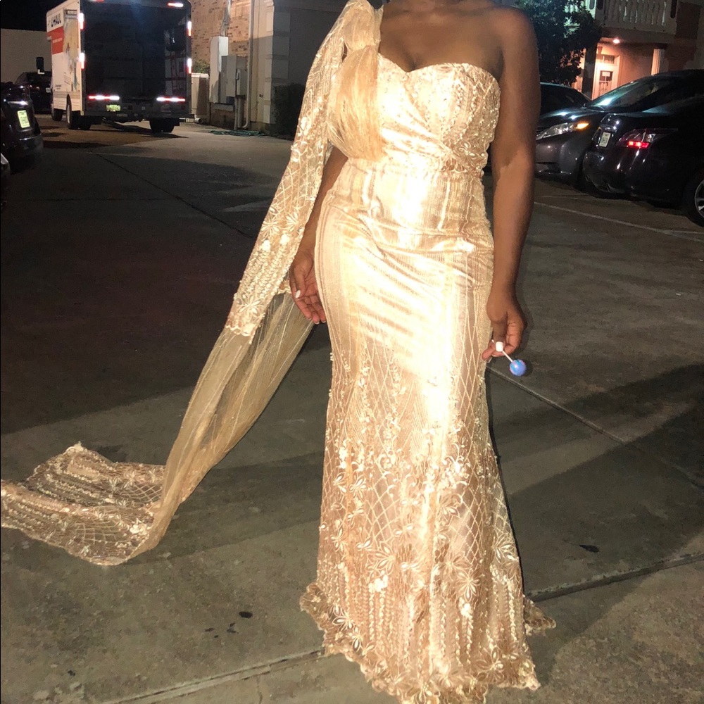 African lace wedding/special occasion dress